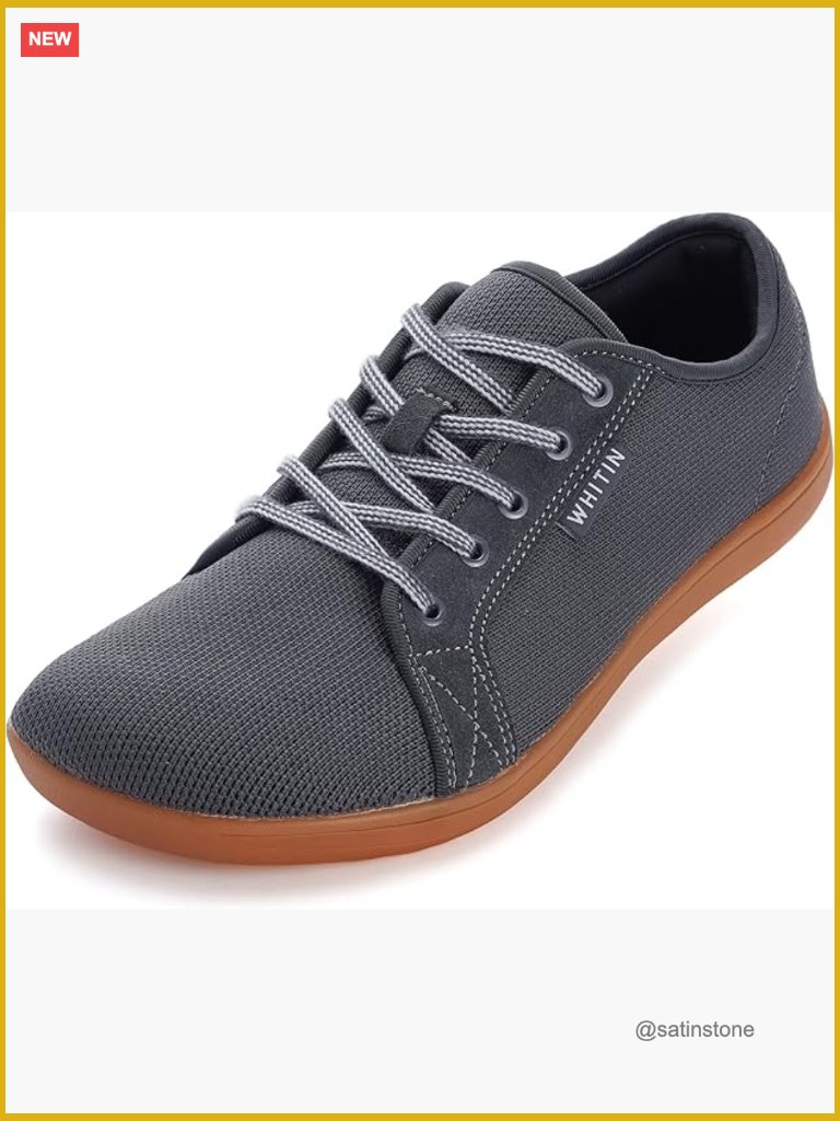 Women's Minimalist Barefoot Sneakers Zero Drop Sole Wide Width Fashion